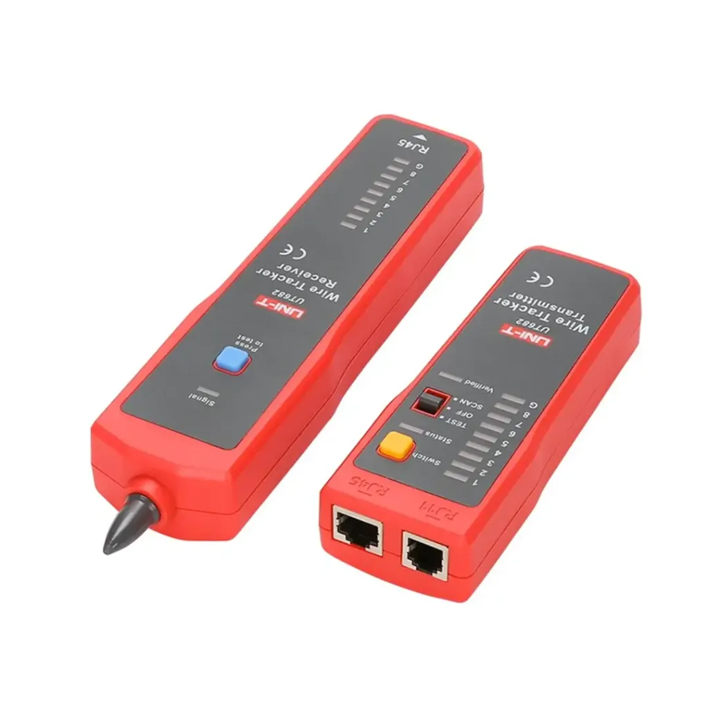 [CONSTA DE UN TX Y RX, CABLE LAN, LINEA TELEFONICA, CABLE COAXIAL, CABLE ELECTRICO, DIST. SEGUIMIENTO ES DE =3000m, BATERIA DE 9V] RASTREADOR DE CABLE RED